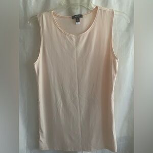 Alfani White Fitted Tank Top